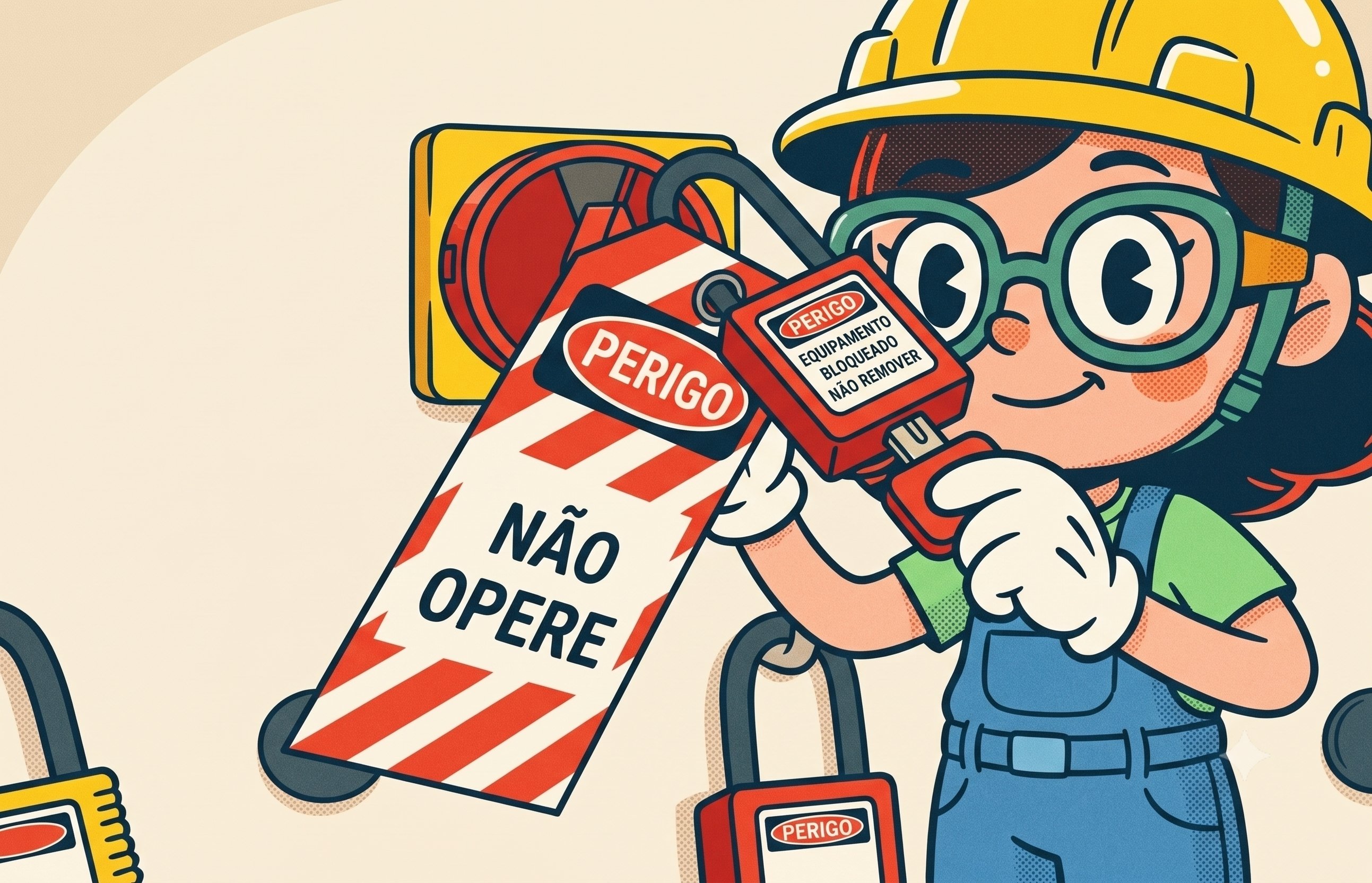 LOTO Bloqueio e Etiquetagem